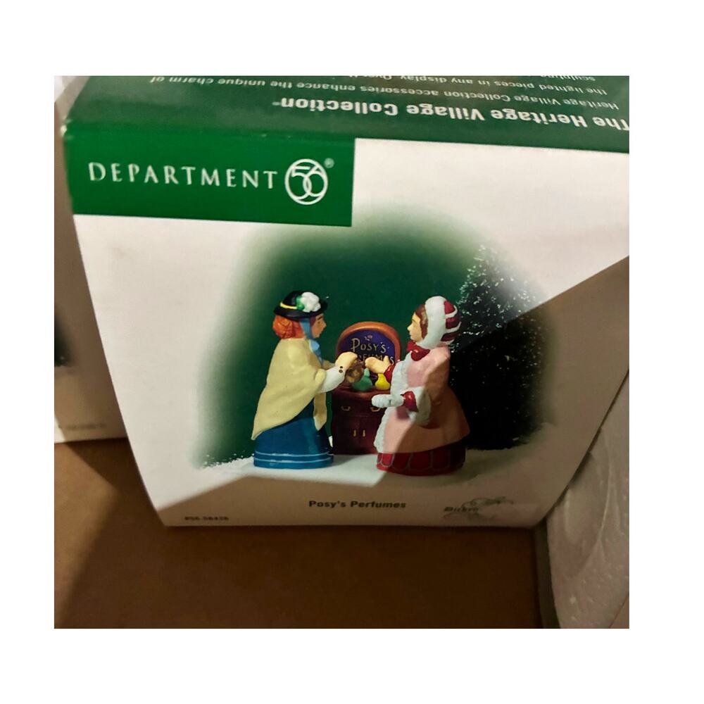 Dept. 56 Dickens Village Accessory Posy's Perfumes #58426 New 2005-2008